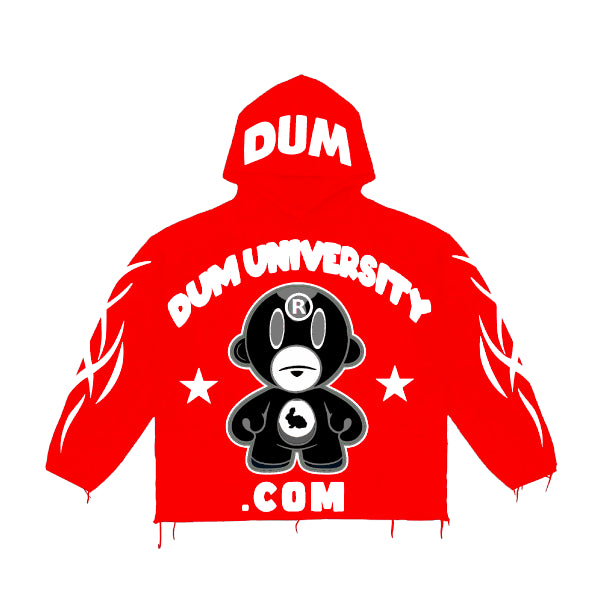 BLACK DUM UNIVERSITY HOODIE