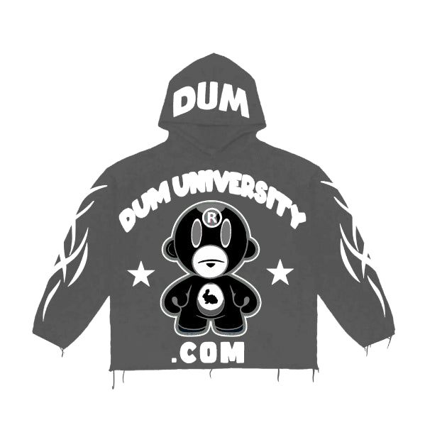 BLACK DUM UNIVERSITY HOODIE