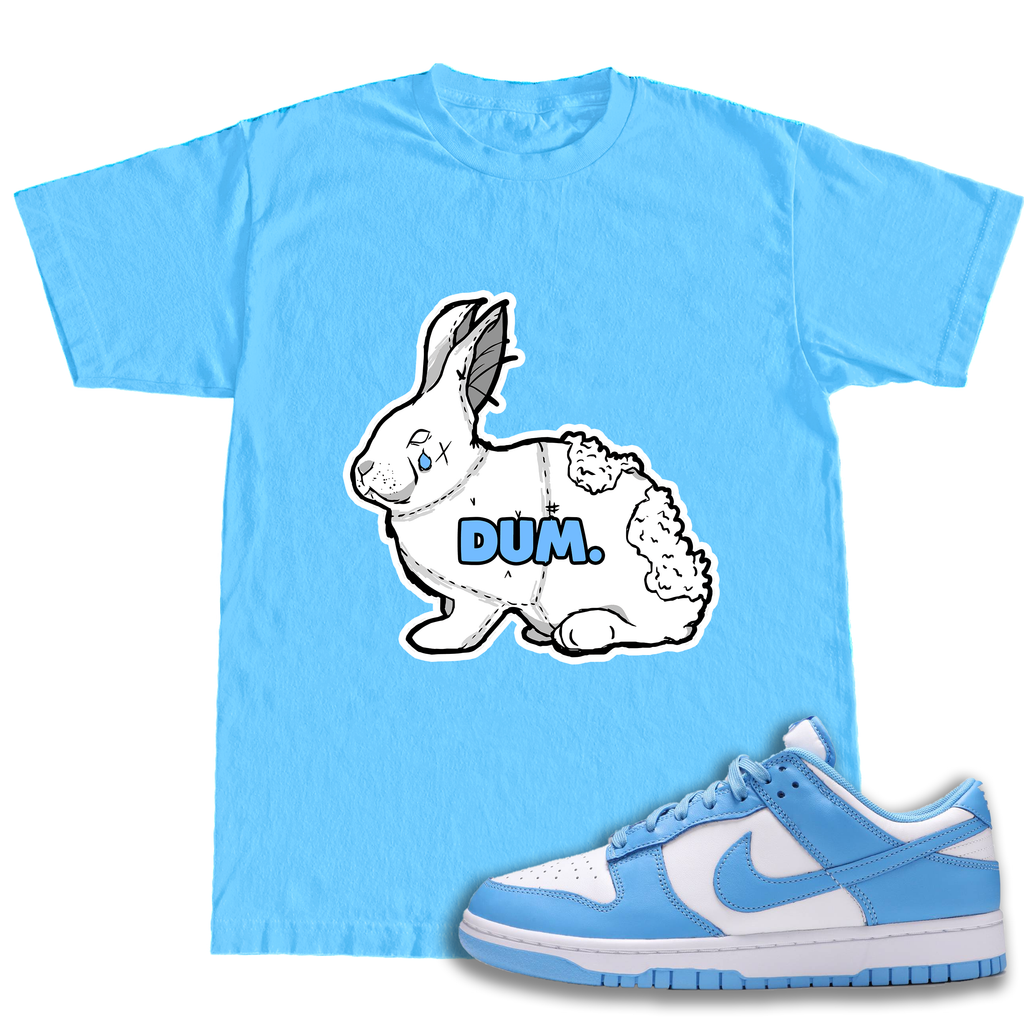 UNIVERSITY BLUE DUNKS DUM TEE