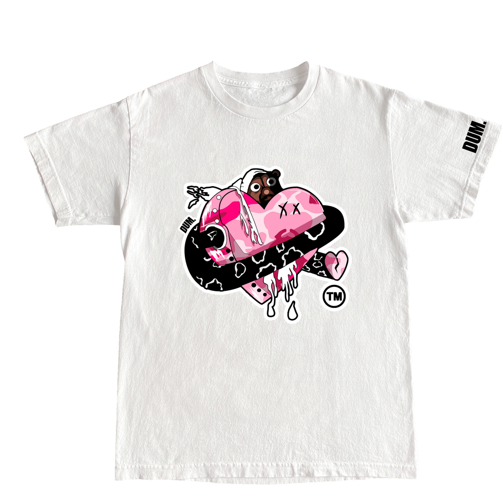 PINK DUMLOVE CAMO TSHIRT