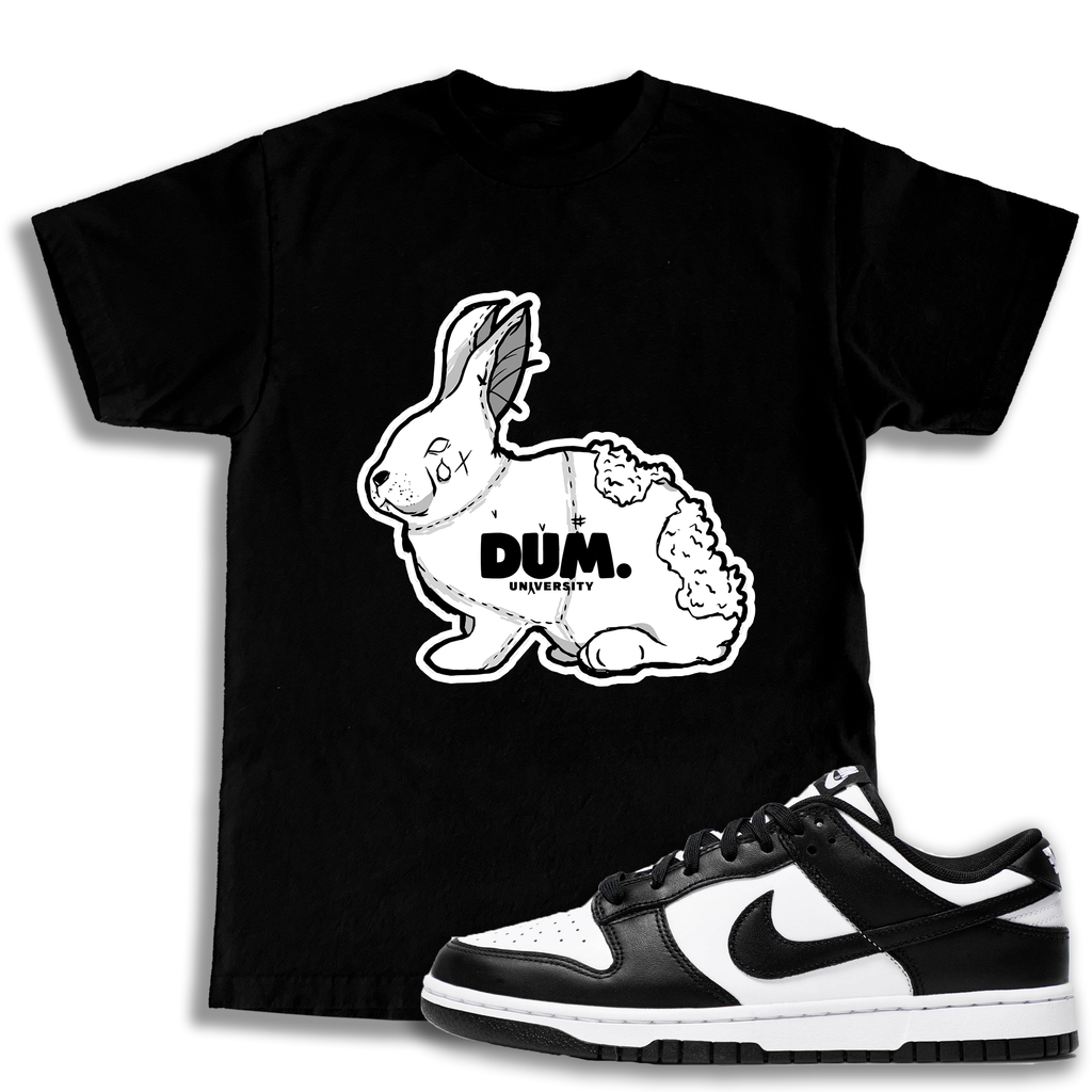 'BLACK WHITE' DUNK DUM TEE