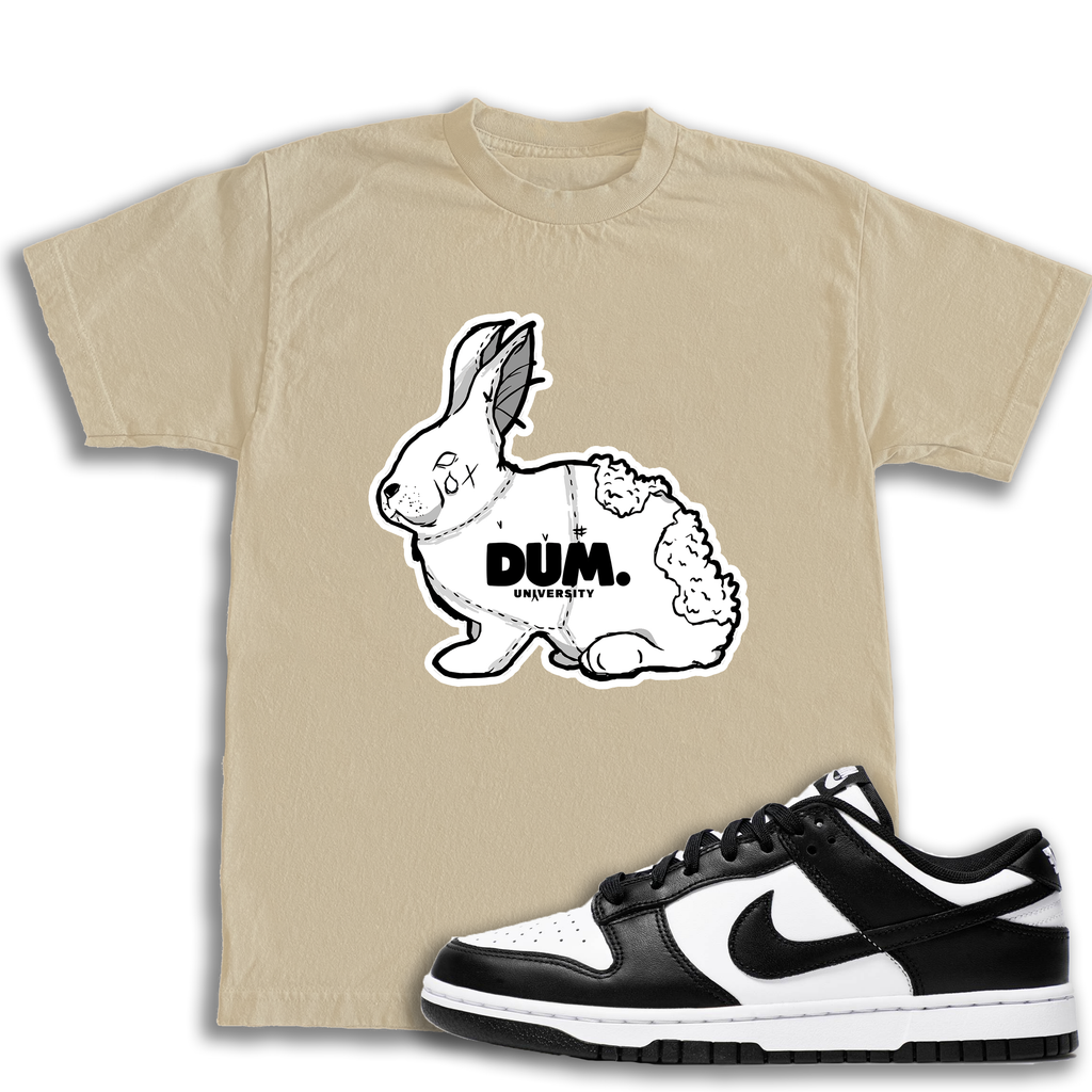 'BLACK WHITE' DUNK DUM TEE