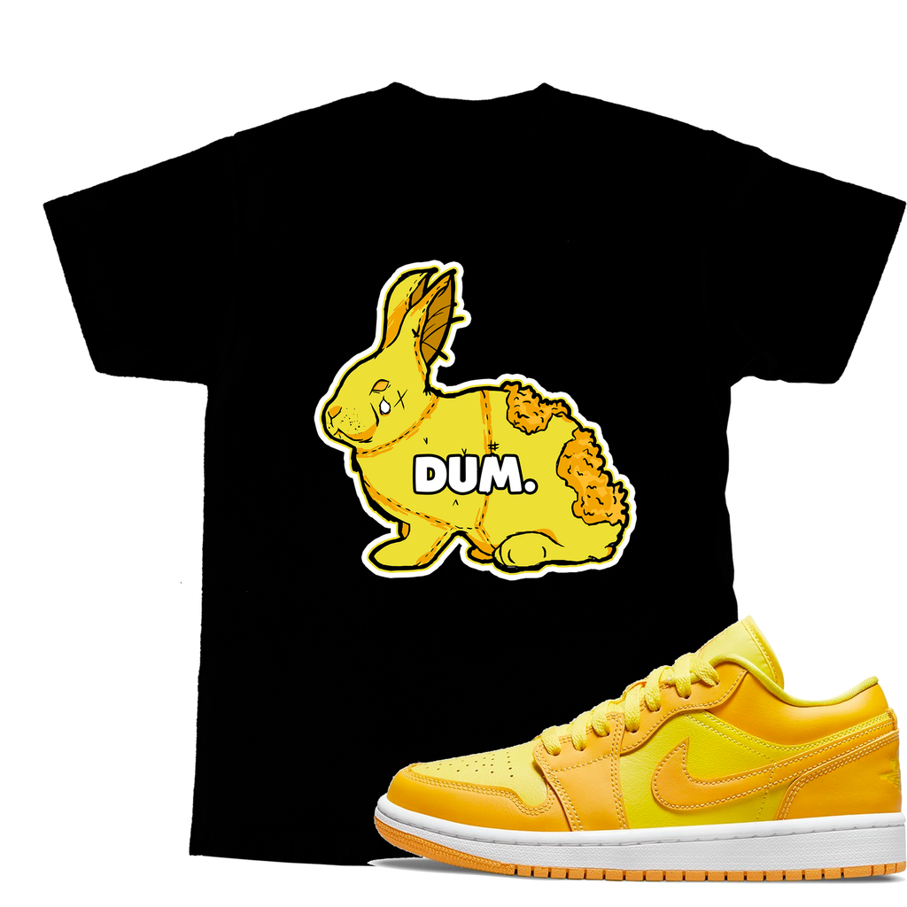 DUM YELLOW STRIKE TSHIRT