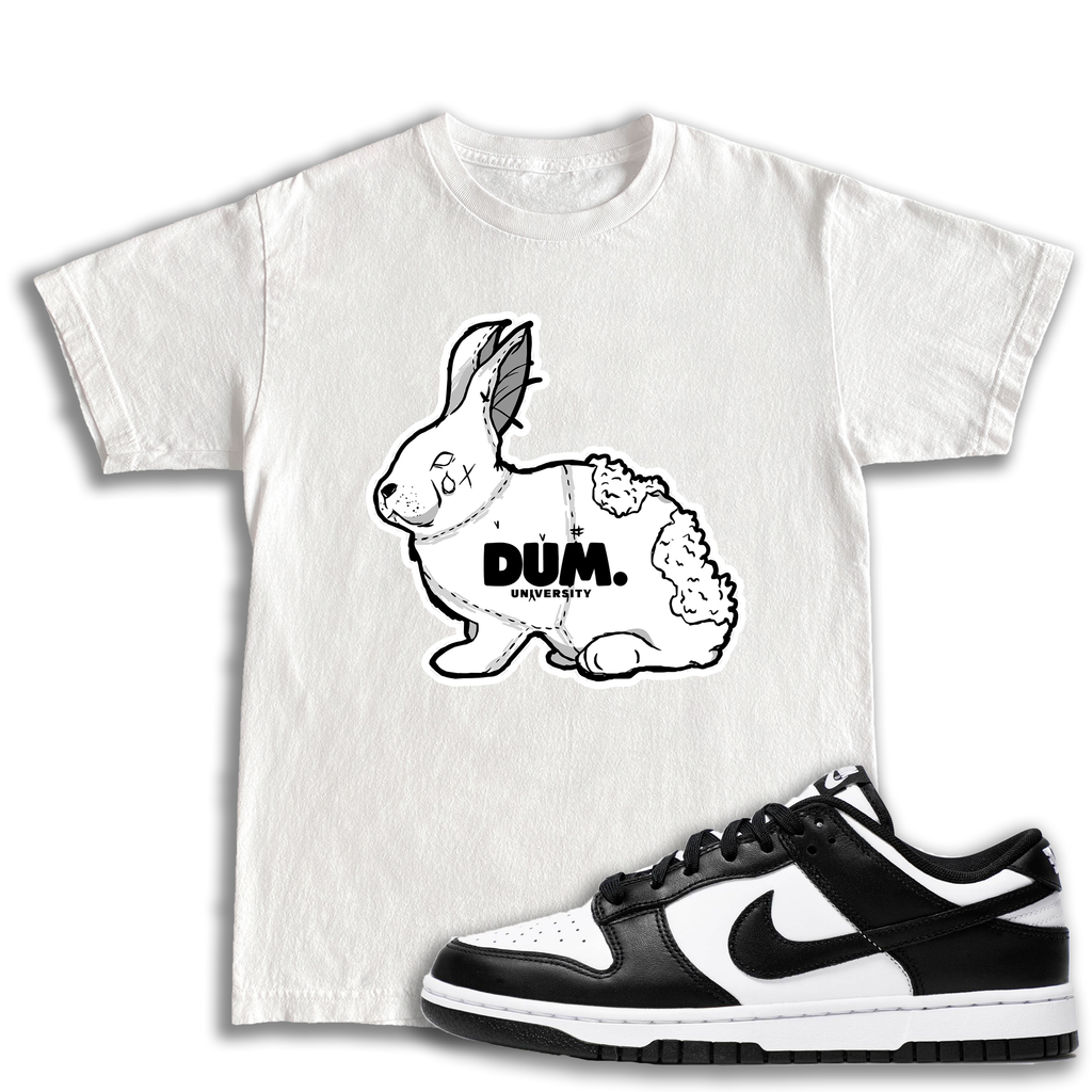 'BLACK WHITE' DUNK DUM TEE