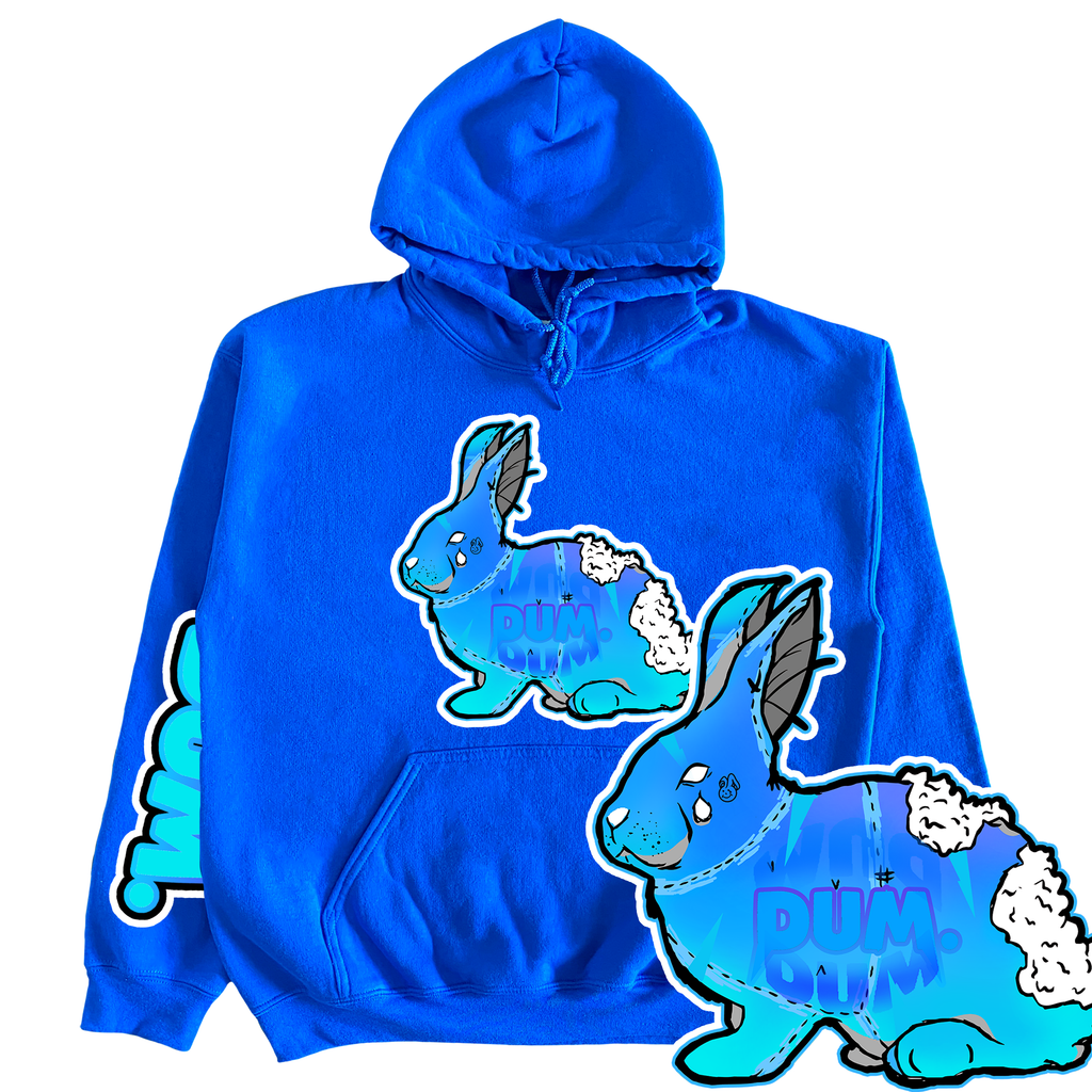 BLUE GRADIENT DUM HOODIE