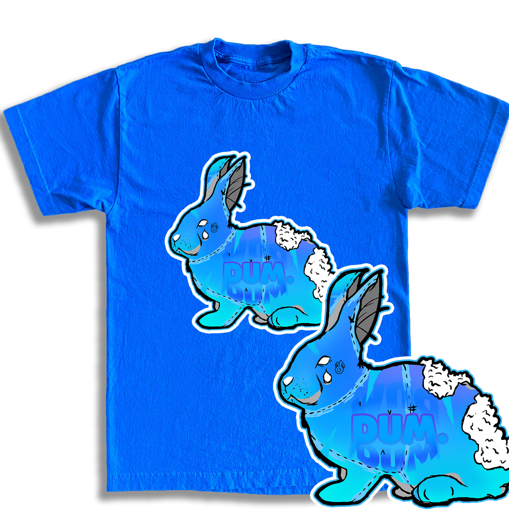 BLUE GRADIENT DUM TEE