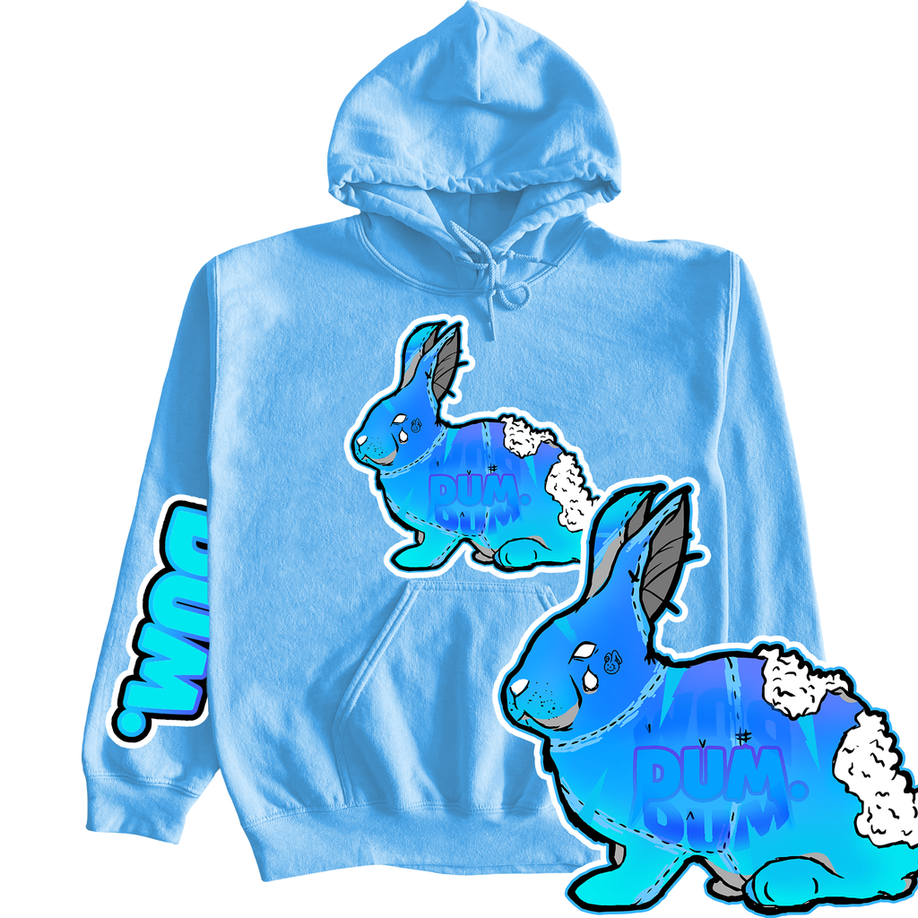 BLUE GRADIENT DUM HOODIE