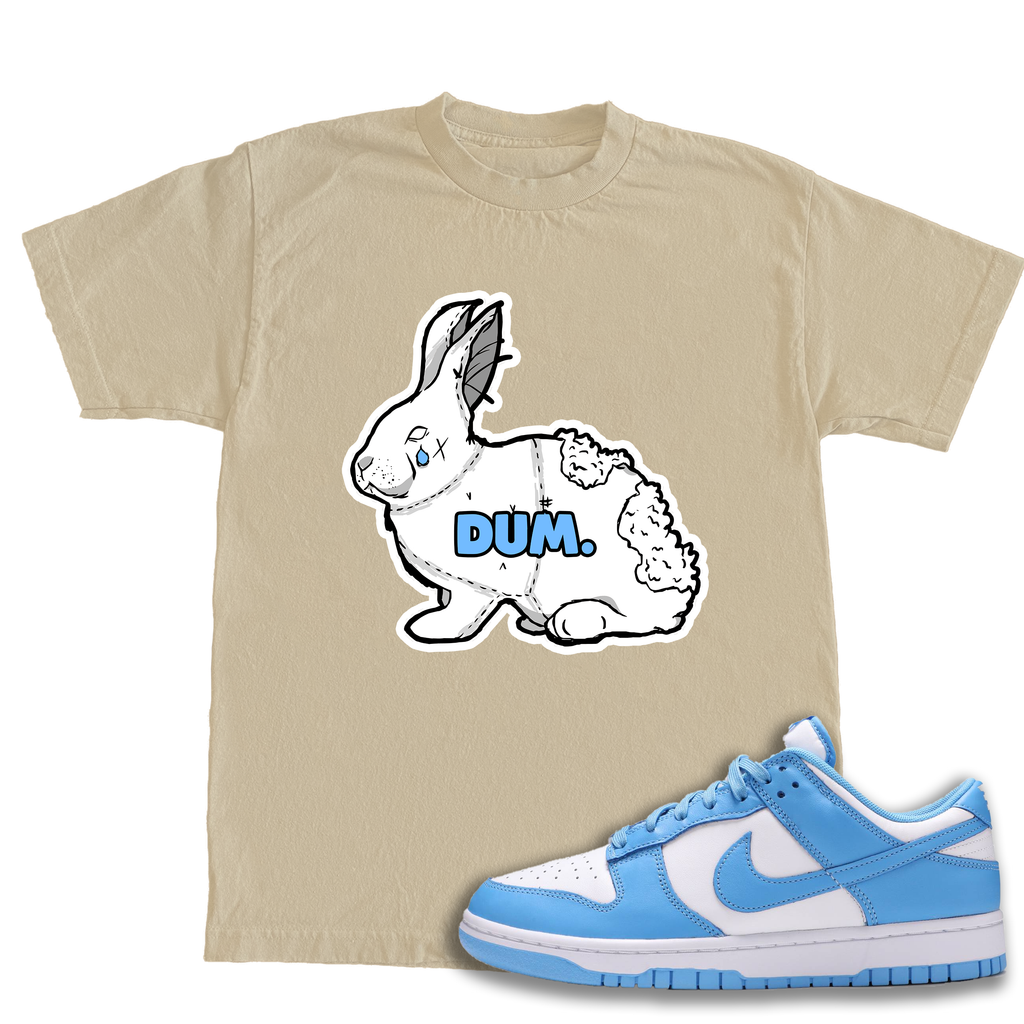 UNIVERSITY BLUE DUNKS DUM TEE