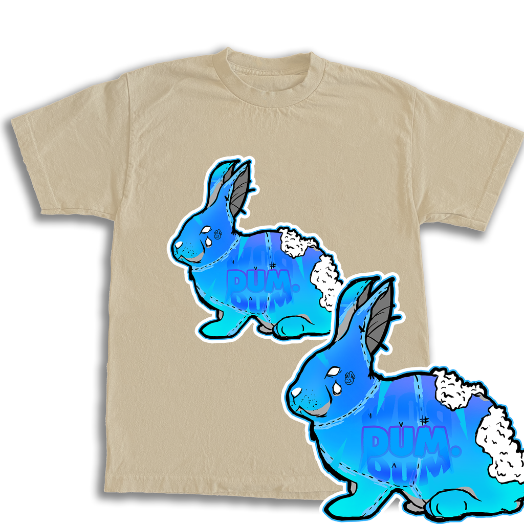 BLUE GRADIENT DUM TEE