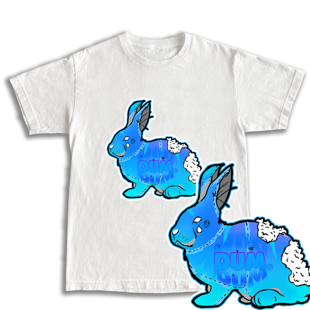 BLUE GRADIENT DUM TEE