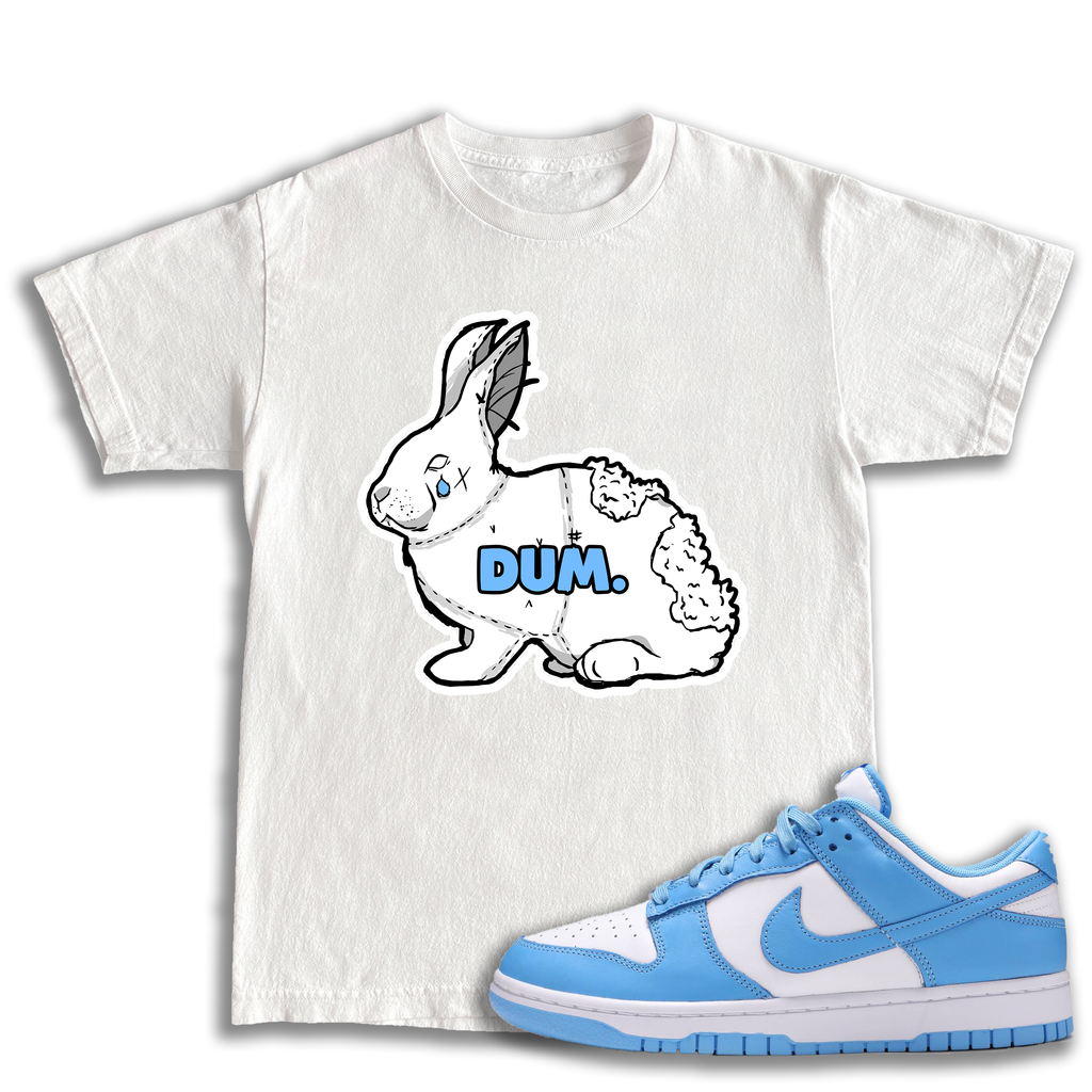 UNIVERSITY BLUE DUNKS DUM TEE