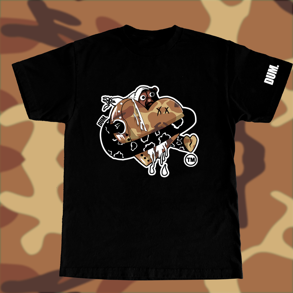 BROWN DUMLOVE CAMO TSHIRT