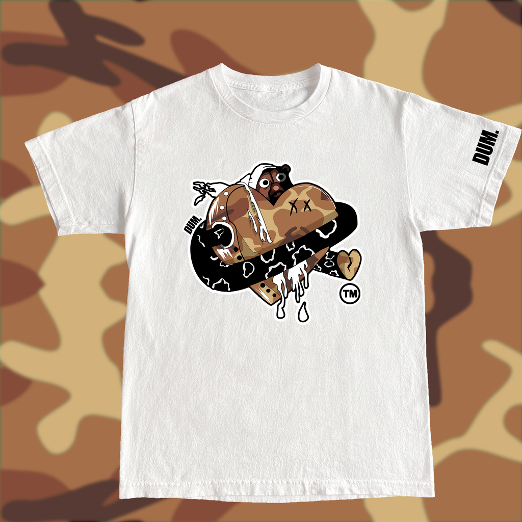 BROWN DUMLOVE CAMO TSHIRT