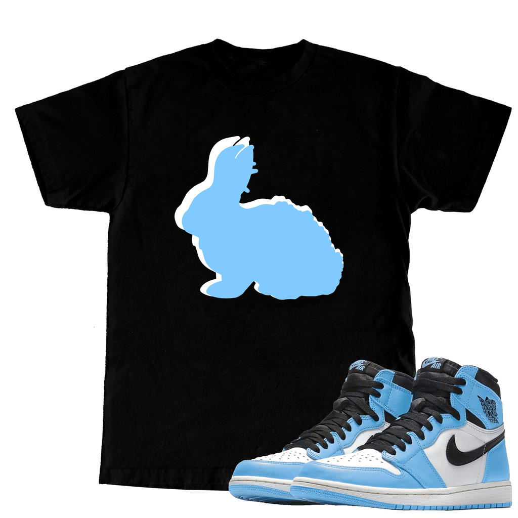 DUM EMBLEM X UNIVERSITY BLUE RETRO 1S TSHIRT