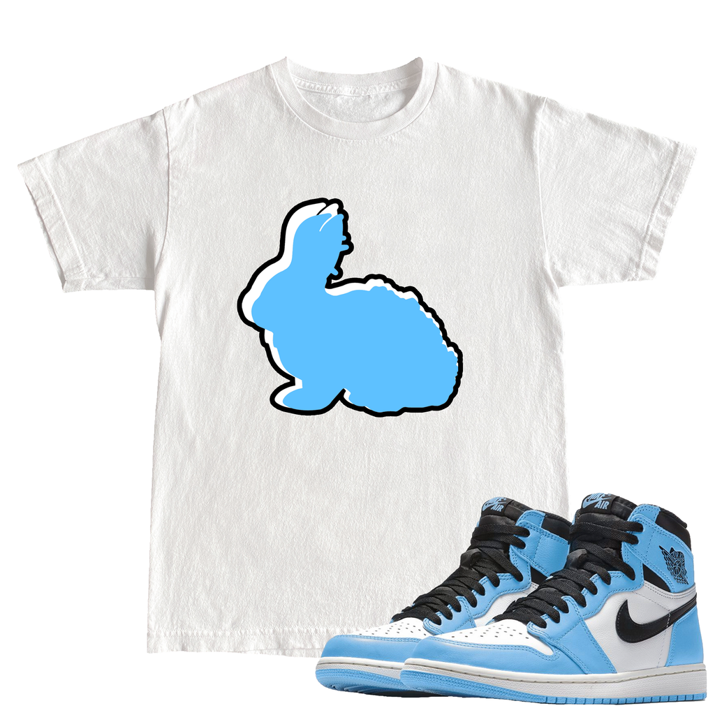 DUM EMBLEM X UNIVERSITY BLUE RETRO 1S TSHIRT