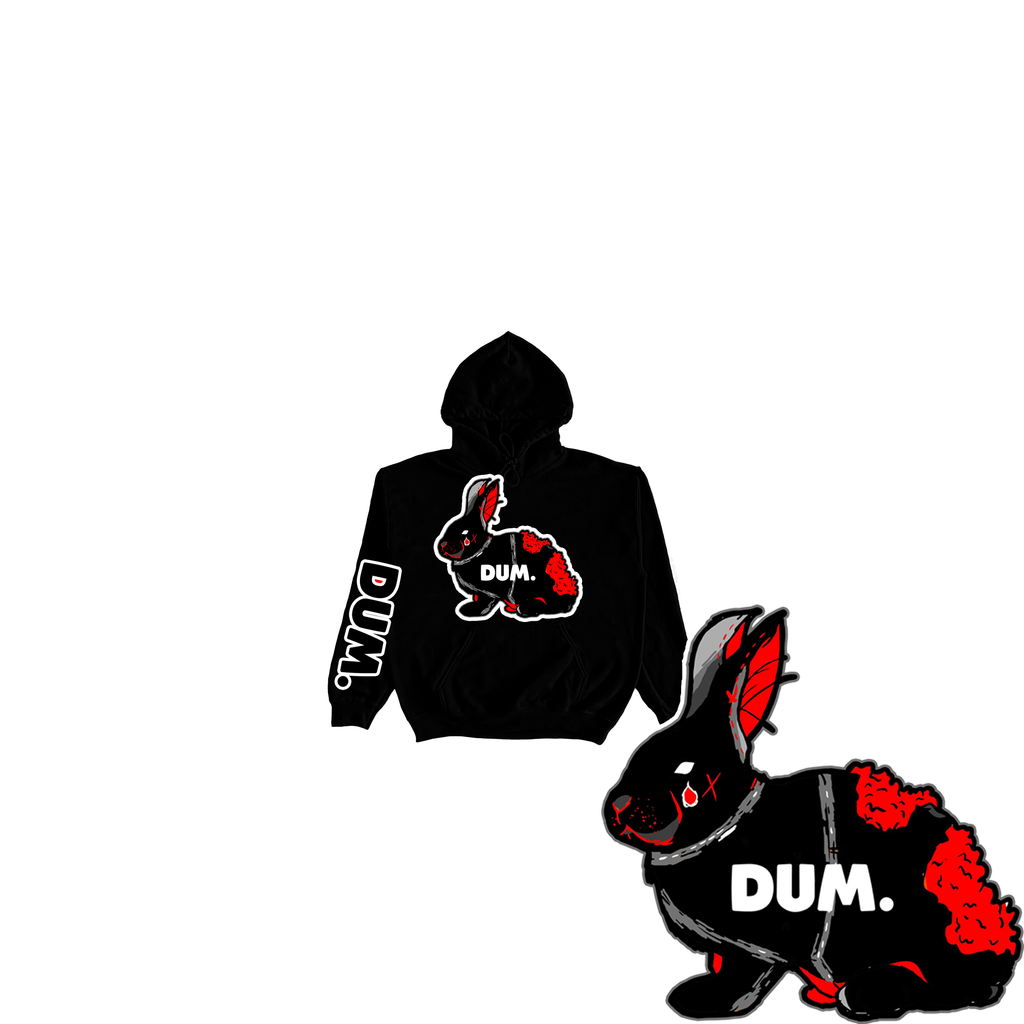 KIDS DARK DUM 🐇 HOODIE