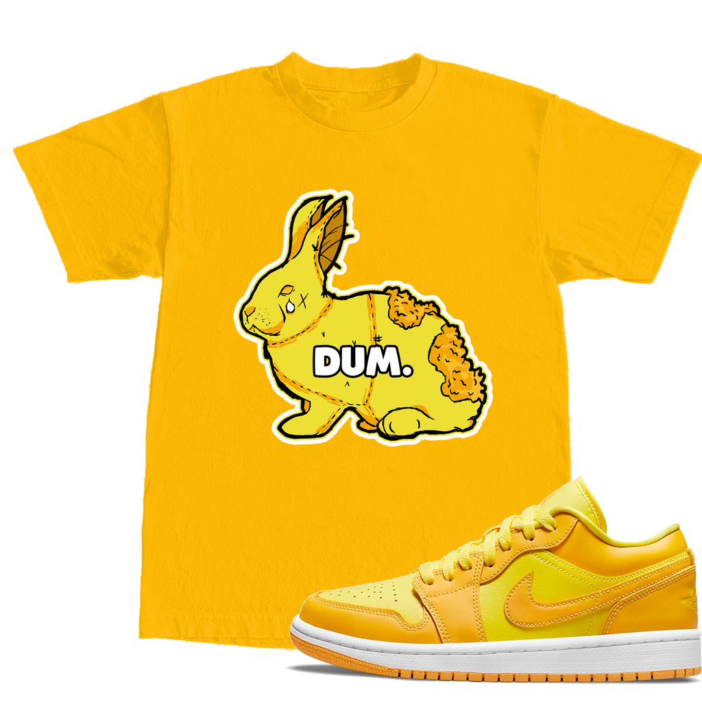 DUM YELLOW STRIKE TSHIRT