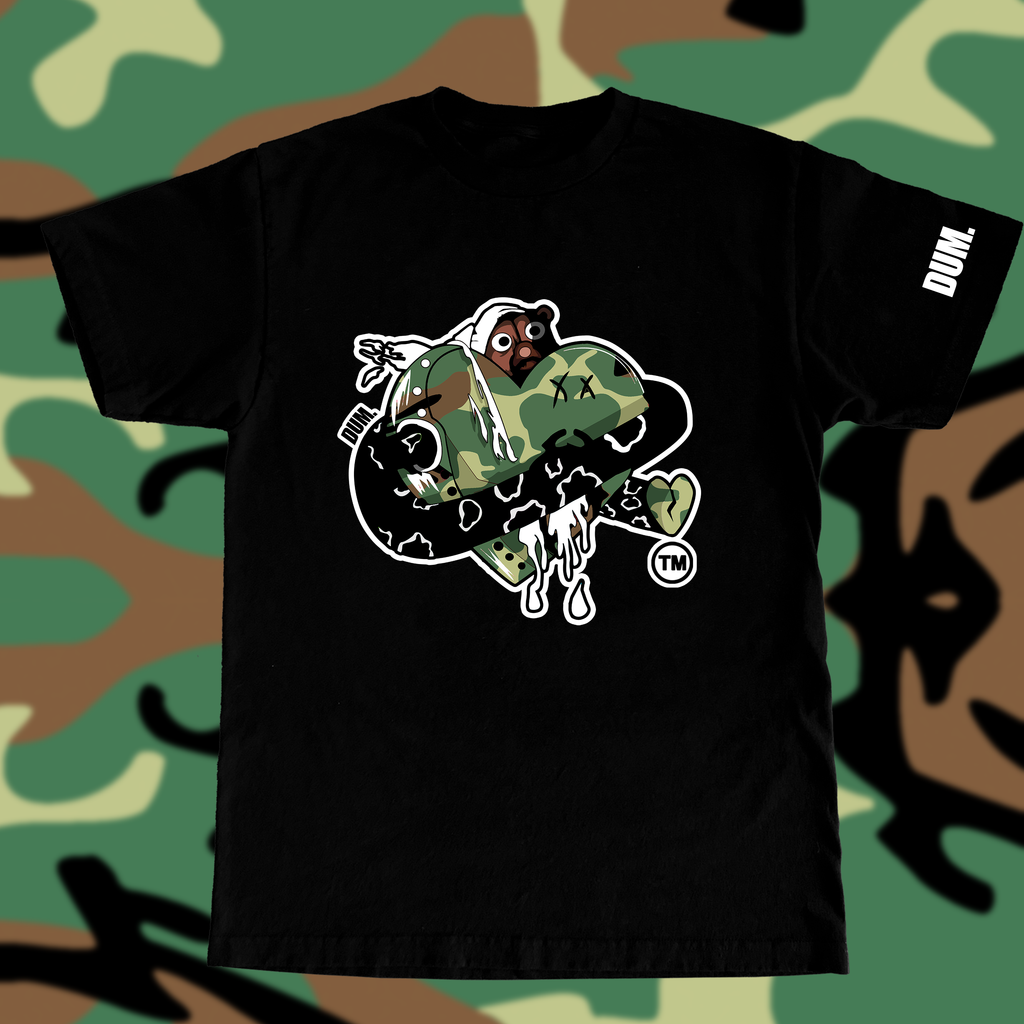 GREEN DUMLOVE CAMO TSHIRT