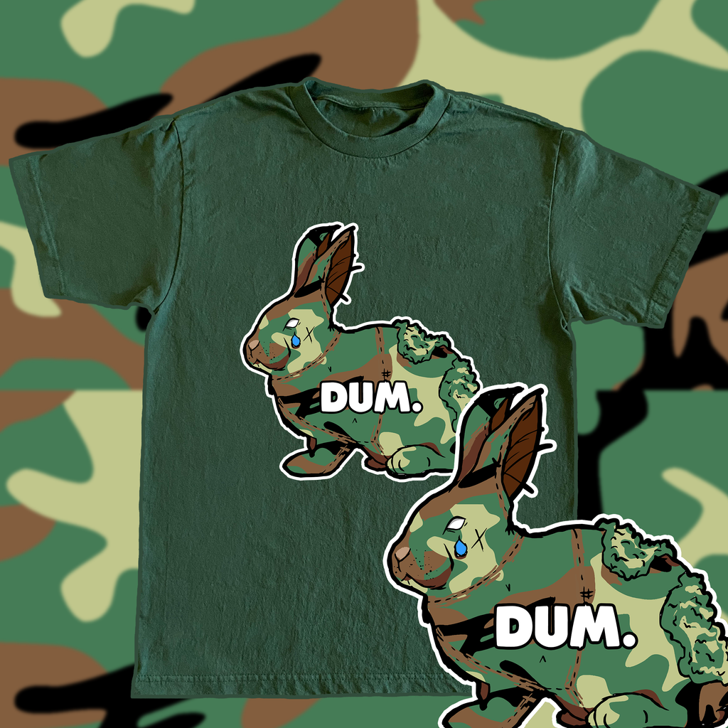 GREEN OG DUM CAMO TSHIRT