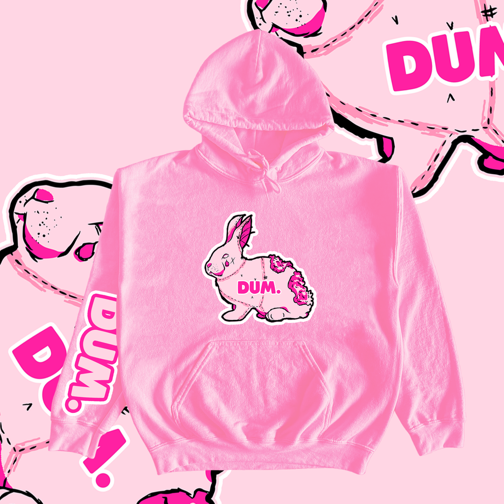 TRIPLE PINK DUM HOODIE