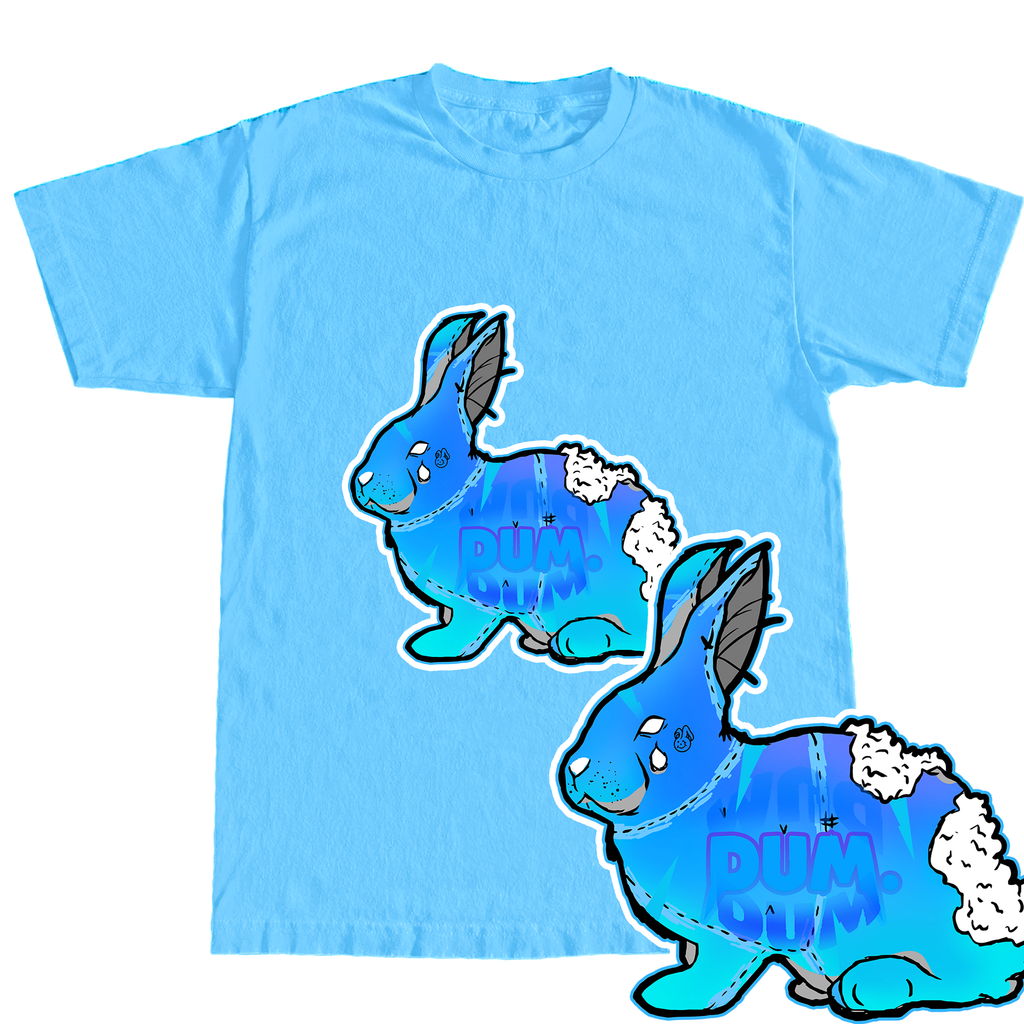 BLUE GRADIENT DUM TEE