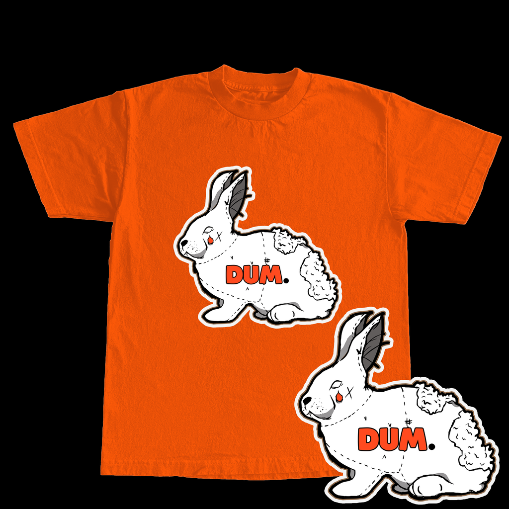 ORANGE DUM TSHIRT