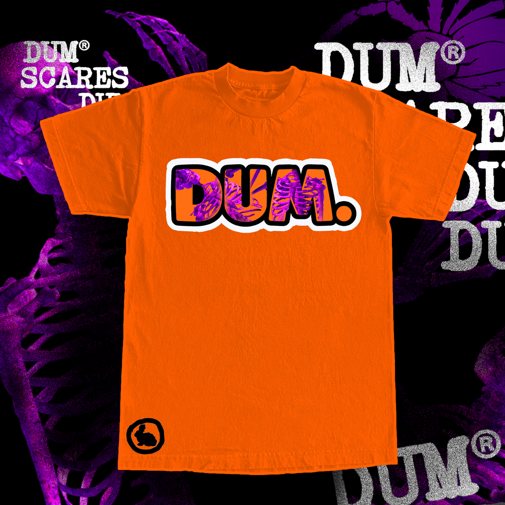 DUM SCARES LABEL SHIRT