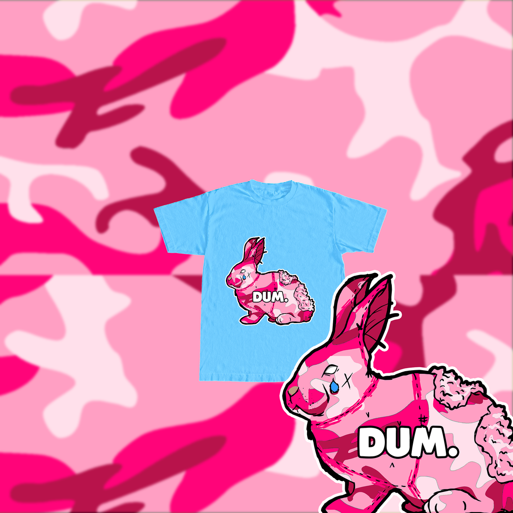 PINK OG DUM CAMO KIDS TSHIRT