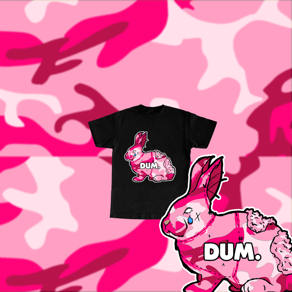 PINK OG DUM CAMO KIDS TSHIRT