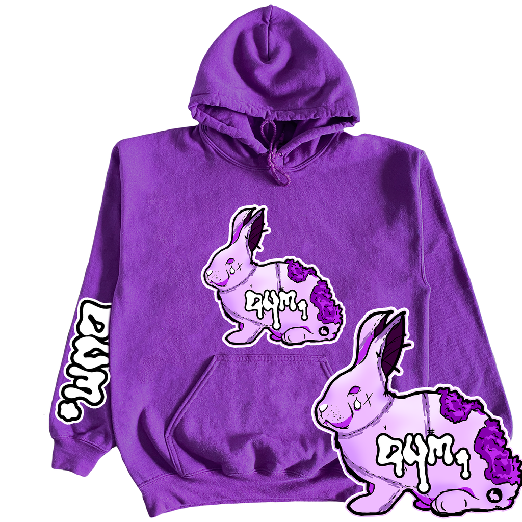 DUM PURPLE RAB HOODIE