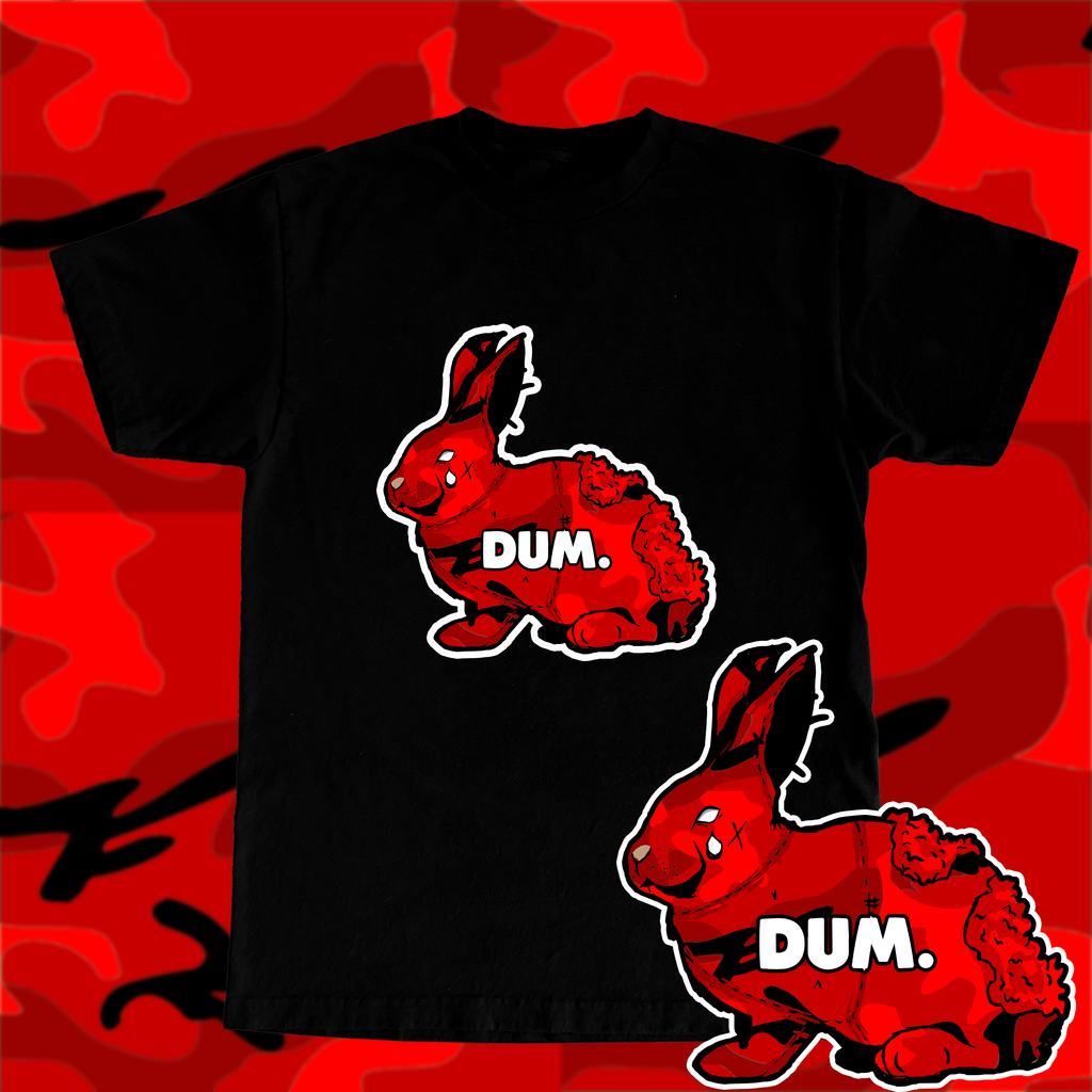 RED OG DUM CAMO TSHIRT