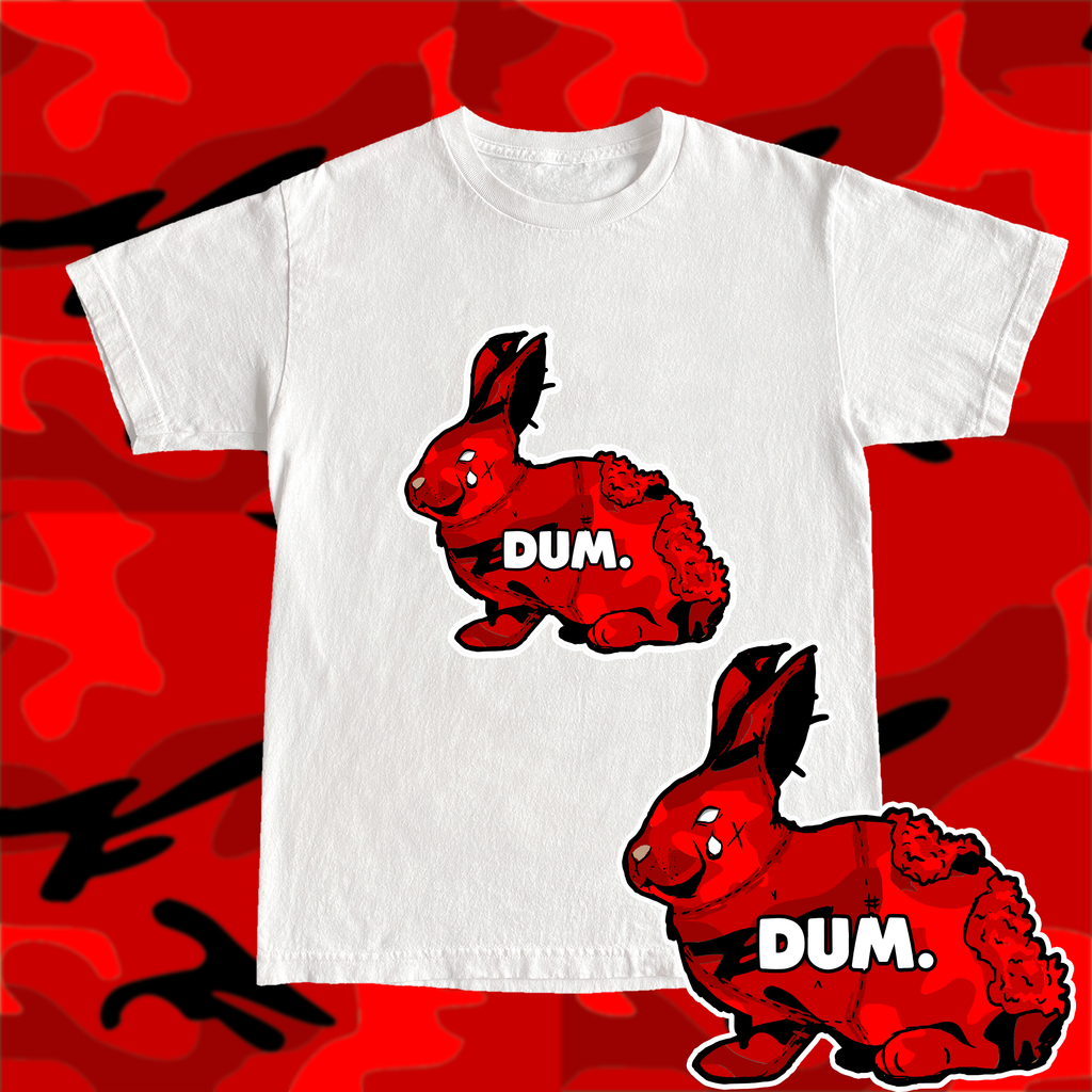 RED OG DUM CAMO TSHIRT