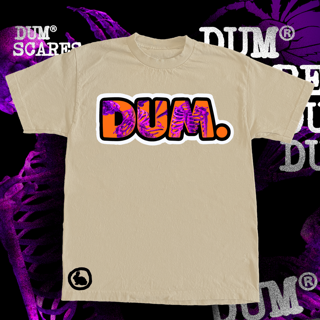 DUM SCARES LABEL SHIRT