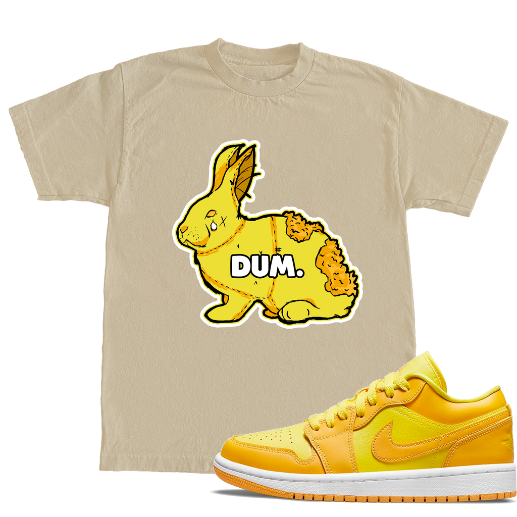 DUM YELLOW STRIKE TSHIRT