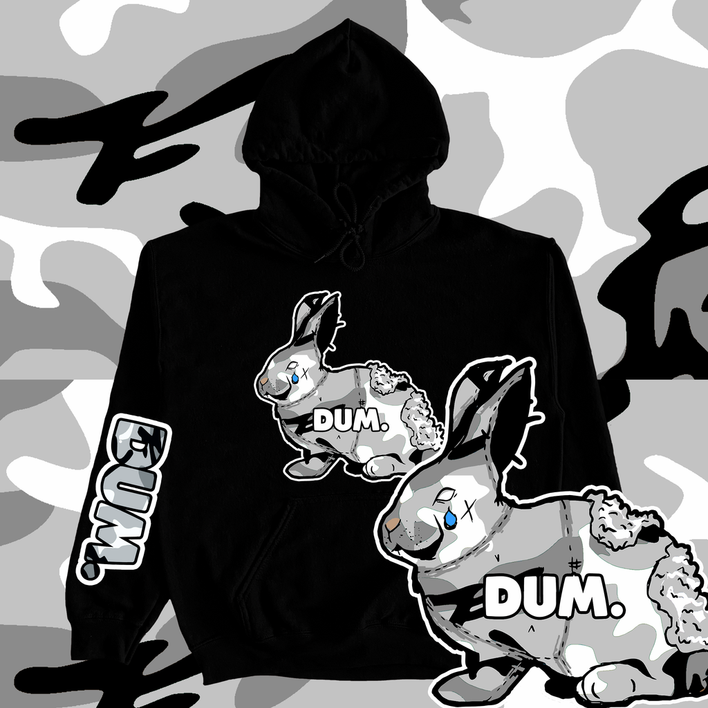 WHITE OG DUM CAMO HOODIE