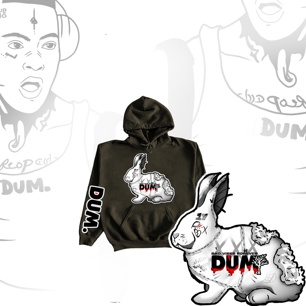 KIDS DUM x XXXTENTACION HOODIE