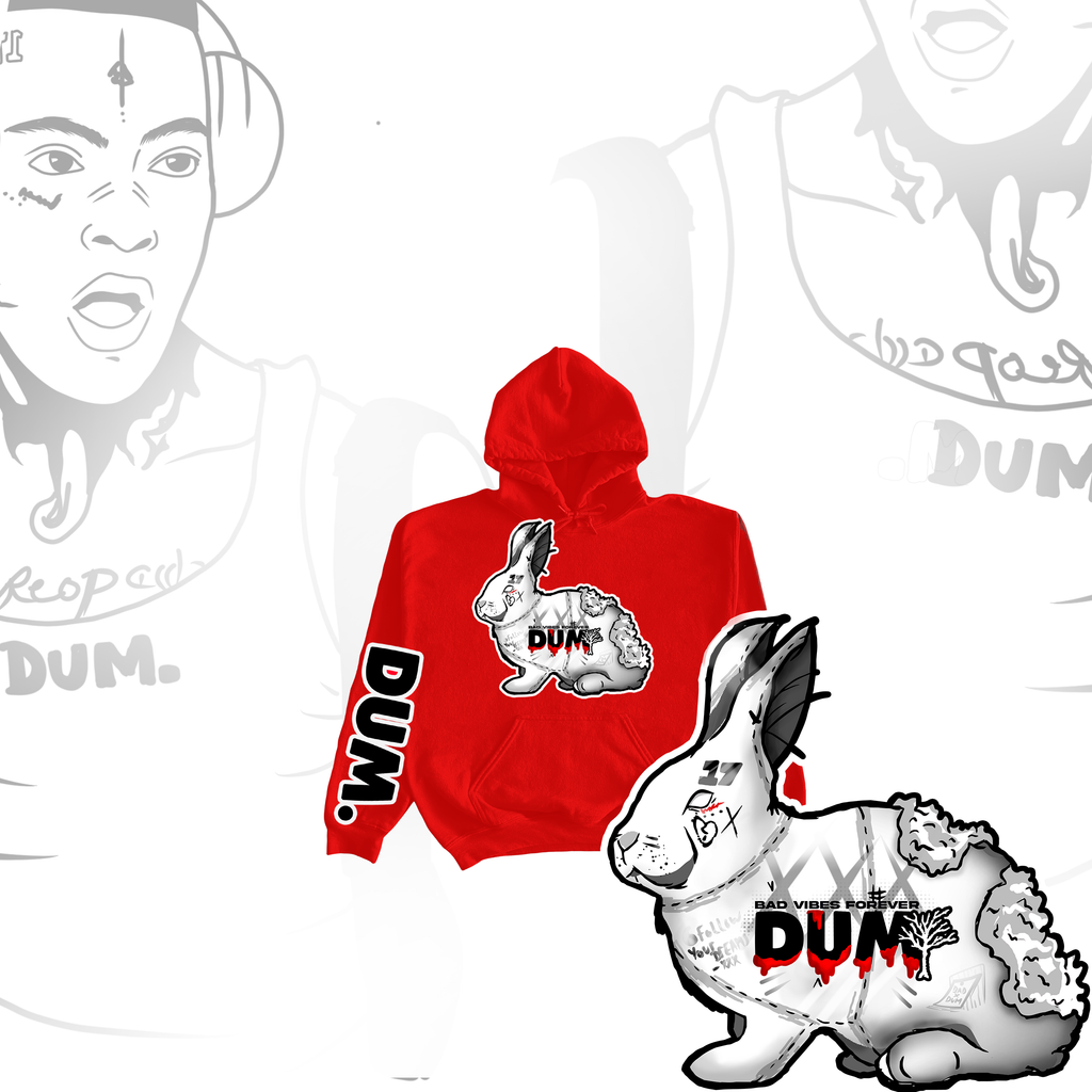 KIDS DUM x XXXTENTACION HOODIE