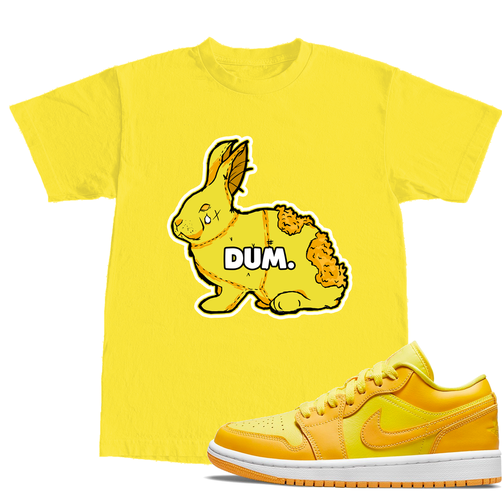 DUM YELLOW STRIKE TSHIRT